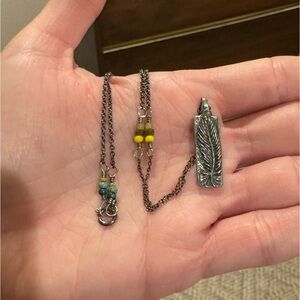 Short Necklace 🪶 - Double Sided